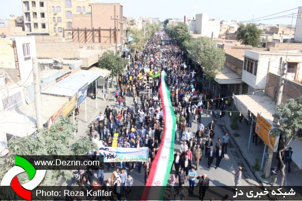  تصاویری از راهپیمایی باشکوه 22 بهمن در شهرستان دزفول