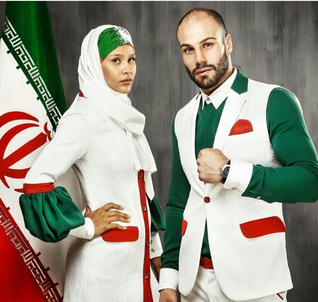  لباس جدید کاروان ایران در مراسم افتتاحیه المپیک ریو