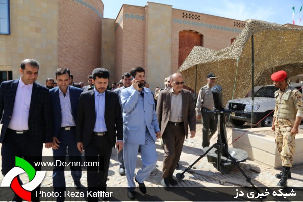  افتتاح فاز نخست پارک موزه دفاع مقدس شهرستان دزفول به مناسبت روز دزفول با حضور استاندار خوزستان