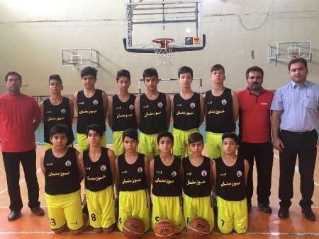  صعود تیم مینی بسکتبال خوزستان به جمع تیم های برتر کشور