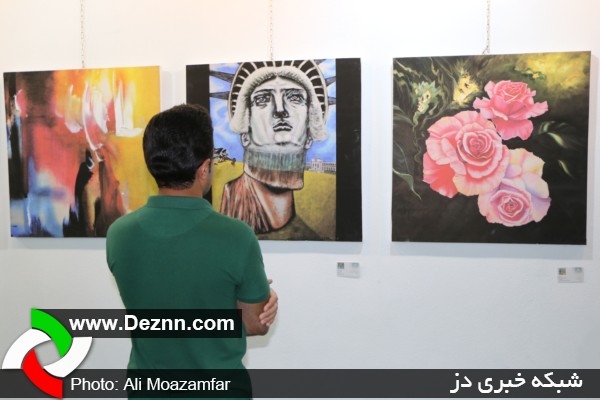  افتتاح نمایشگاه بین المللی نقاشی در مجتمع فرهنگی- سینمایی دزفول
